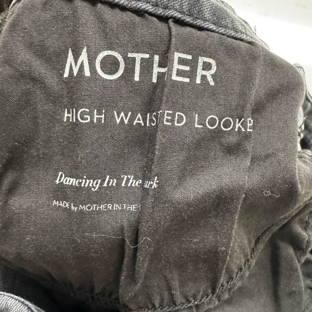 MOTHER The Looker High Waisted Dancing in the Dark Denim Jeans Women's Size‎ 28 - Picture 3 of 6